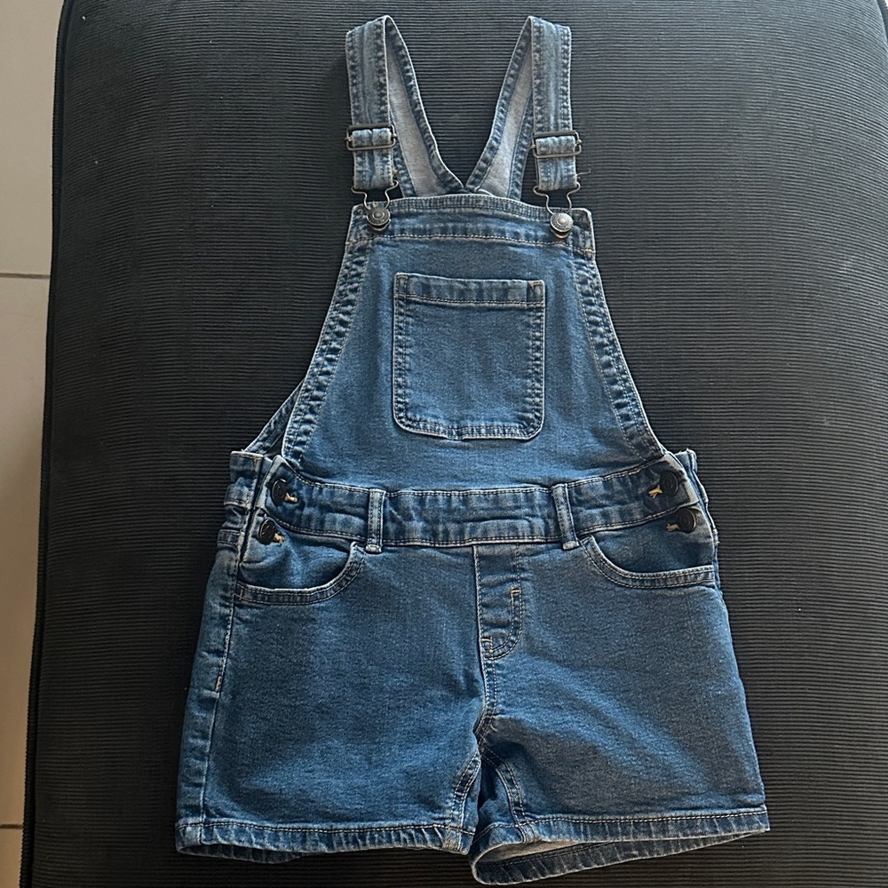 Kids Blue Denim Overalls